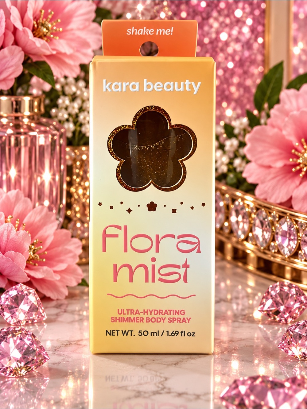 Kara Beauty Flora Ultra-Hydrating Body Spray – Solar Blossom